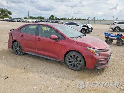 Czwarte zdjęcie samochodu z boku: 2024 TOYOTA COROLLA HYBRID SE VIN:JTDBCMFE8RJ029361 - miniatura