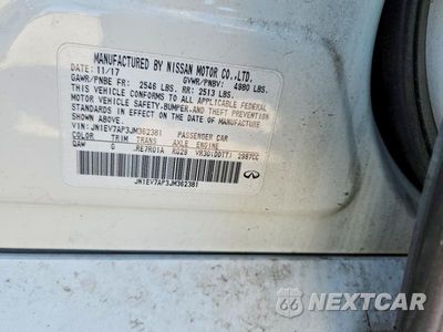 Zdjęcie 12 z 12 samochodu: 2018 INFINITI Q50 3.0T LUXE VIN:JN1EV7AP3JM362381 - miniatura
