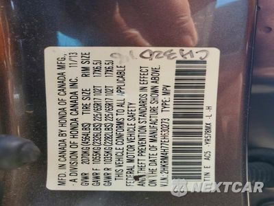 Zdjęcie 14 z 14 samochodu: 2014 HONDA CR-V EXL VIN:2HKRM4H77EH630273 - miniatura