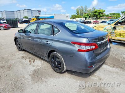 Drugie zdjęcie samochodu z przodu: 2015 NISSAN SENTRA S VIN:3N1AB7AP0FY381045 - miniatura