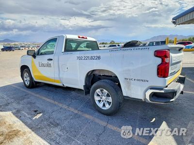 Drugie zdjęcie samochodu z przodu: 2022 CHEVROLET SILVERADO LTD C1500 VIN:3GCNWAED8NG187206 - miniatura