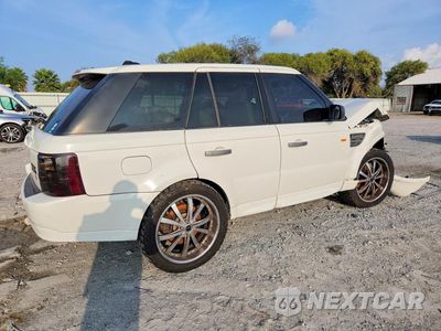 Trzecie zdjęcie samochodu z tyłu: 2007 LAND ROVER RANGE ROVER SPORT HSE VIN:SALSK25417A105203 - miniatura