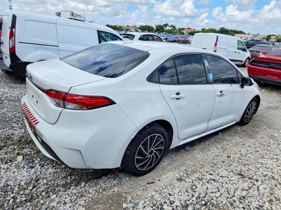 Trzecie zdjęcie samochodu z tyłu: 2021 TOYOTA COROLLA LE VIN:JTDEPMAE5MJ186198 - miniatura