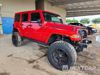 Czwarte zdjęcie samochodu z boku: 2017 JEEP WRANGLER UNLIMITED SPORT VIN:1C4BJWDGXHL651047 - miniatura