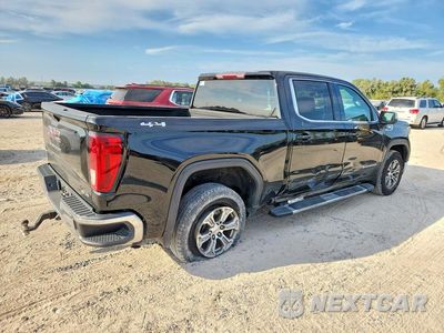 Trzecie zdjęcie samochodu z tyłu: 2020 GMC SIERRA K1500 SLE VIN:3GTU9BET9LG232795 - miniatura