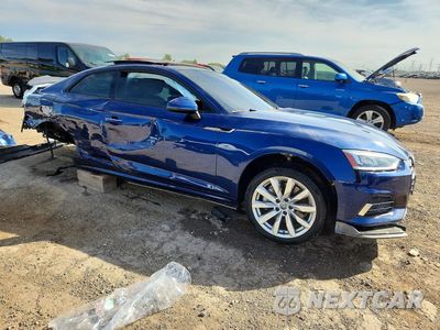 Czwarte zdjęcie samochodu z boku: 2018 AUDI A5 PREMIUM PLUS VIN:WAUPNAF53JA008370 - miniatura
