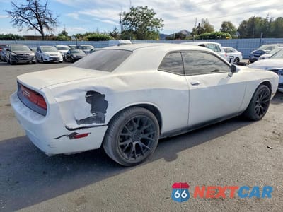 Trzecie zdjęcie samochodu z tyłu: 2012 DODGE CHALLENGER SXT VIN:2C3CDYAG8CH118216 - miniatura