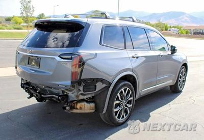 Trzecie zdjęcie samochodu z tyłu: 2021 CADILLAC XT6 SPORT VIN:1GYKPGRS5MZ185417 - miniatura