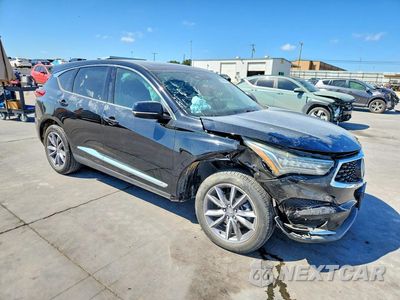 Czwarte zdjęcie samochodu z boku: 2021 ACURA RDX TECHNOLOGY VIN:5J8TC1H59ML000482 - miniatura
