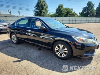 Czwarte zdjęcie samochodu z boku: 2014 HONDA ACCORD LX VIN:1HGCR2F36EA093464 - miniatura