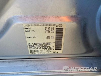 Zdjęcie 12 z 12 samochodu: 2018 NISSAN ALTIMA 2.5 SL VIN:1N4AL3APXJC184748 - miniatura