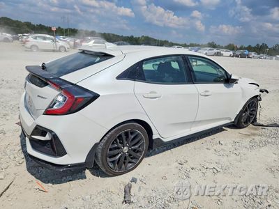 Trzecie zdjęcie samochodu z tyłu: 2020 HONDA CIVIC SPORT VIN:SHHFK7H41LU220238 - miniatura