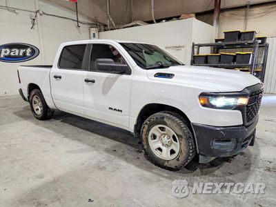 Czwarte zdjęcie samochodu z boku: 2025 RAM 1500 TRADESMAN VIN:1C6RRFGG7SN587295 - miniatura