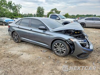 Czwarte zdjęcie samochodu z boku: 2025 VOLKSWAGEN JETTA SPORT VIN:3VWBX7BU3SM061255 - miniatura