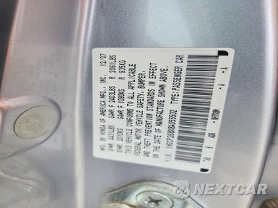 Zdjęcie 12 z 12 samochodu: 2008 HONDA ACCORD EXL VIN:1HGCP268X8A055502 - miniatura