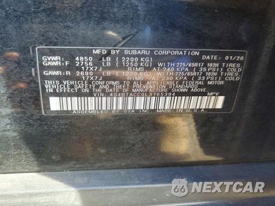 Zdjęcie 13 z 13 samochodu: 2020 SUBARU OUTBACK PREMIUM VIN:4S4BTACC0L3165394 - miniatura