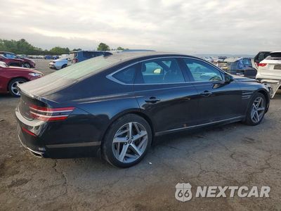 Trzecie zdjęcie samochodu z tyłu: 2023 GENESIS G80 3.5T SPORT VIN:KMTGB4SD9PU191664 - miniatura