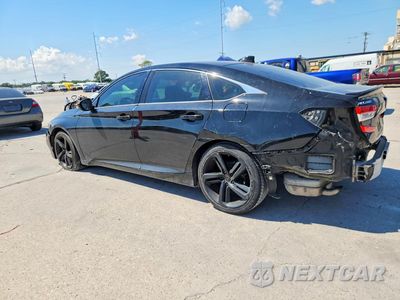 Drugie zdjęcie samochodu z przodu: 2019 HONDA ACCORD SPORT VIN:1HGCV1F31KA121883 - miniatura
