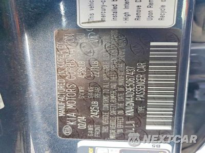Zdjęcie 12 z 12 samochodu: 2014 KIA OPTIMA HYBRID VIN:KNAGN4AD9E5067437 - miniatura
