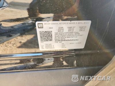 Zdjęcie 12 z 12 samochodu: 2022 CHEVROLET BLAZER 2LT VIN:3GNKBHR40NS204361 - miniatura