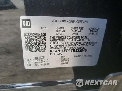 Zdjęcie 14 z 14 samochodu: 2026 BUICK ENVISTA PREFERRED VIN:KL47LAEP0TB133846 - miniatura
