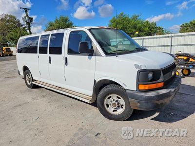 Czwarte zdjęcie samochodu z boku: 2008 CHEVROLET EXPRESS G3500 VIN:1GAHG39K281196560 - miniatura