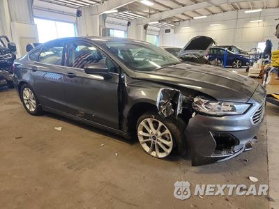 Czwarte zdjęcie samochodu z boku: 2020 FORD FUSION SE VIN:3FA6P0HD7LR191553 - miniatura