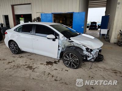 Czwarte zdjęcie samochodu z boku: 2020 TOYOTA COROLLA SE VIN:5YFS4RCE7LP051921 - miniatura