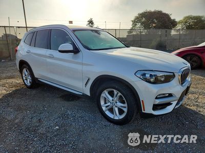 Czwarte zdjęcie samochodu z boku: 2019 BMW X3 SDRIVE30I VIN:5UXTR7C57KLR52786 - miniatura