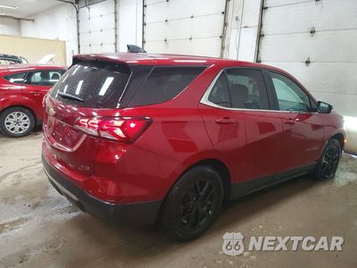 Trzecie zdjęcie samochodu z tyłu: 2022 CHEVROLET EQUINOX LT VIN:2GNAXKEV2N6112742 - miniatura