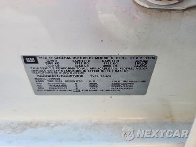 Zdjęcie 13 z 13 samochodu: 2016 CHEVROLET SILVERADO K1500 LTZ VIN:3GCUKSEC7GG366988 - miniatura