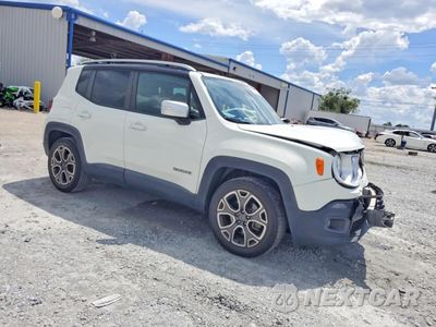Czwarte zdjęcie samochodu z boku: 2016 JEEP RENEGADE LIMITED VIN:ZACCJADT2GPD58239 - miniatura