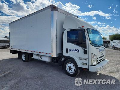 Czwarte zdjęcie samochodu z boku: 2017 ISUZU NPR HD DELIVERY TRUCK VIN:54DC4W1C8HS804362 - miniatura