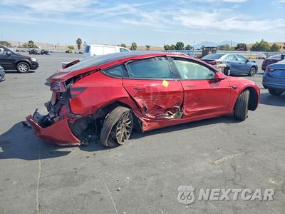 Trzecie zdjęcie samochodu z tyłu: 2024 TESLA MODEL 3 VIN:5YJ3E1EA4RF747525 - miniatura