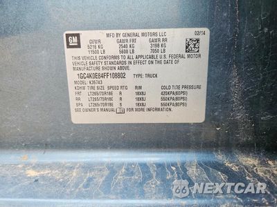 Zdjęcie 12 z 12 samochodu: 2015 CHEVROLET SILVERADO K3500 LTZ VIN:1GC4K0E84FF108802 - miniatura