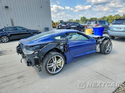 Trzecie zdjęcie samochodu z tyłu: 2017 CHEVROLET CORVETTE STINGRAY Z51 1LT VIN:1G1YG2D7XH5108523 - miniatura