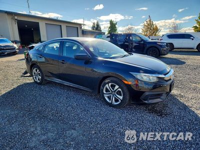 Czwarte zdjęcie samochodu z boku: 2016 HONDA CIVIC LX VIN:19XFC2F5XGE217086 - miniatura