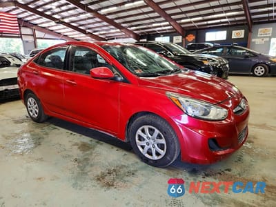 Czwarte zdjęcie samochodu z boku: 2013 HYUNDAI ACCENT VIN:KMHCT4AE7DU475855 - miniatura