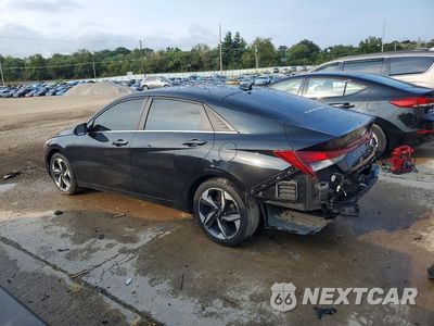 Drugie zdjęcie samochodu z przodu: 2021 HYUNDAI ELANTRA LIMITED VIN:5NPLP4AG8MH023224 - miniatura