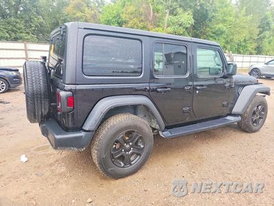 Trzecie zdjęcie samochodu z tyłu: 2021 JEEP WRANGLER SPORT VIN:1C4HJXDN2MW834336 - miniatura