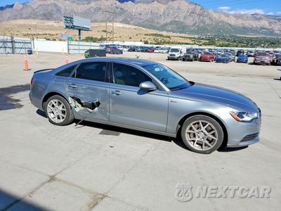 Czwarte zdjęcie samochodu z boku: 2013 AUDI A6 PREMIUM VIN:WAUFGAFC0DN044499 - miniatura