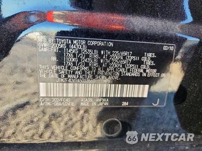 Zdjęcie 12 z 12 samochodu: 2010 TOYOTA RAV4 BASE VIN:JTMZF4DV9A5023560 - miniatura