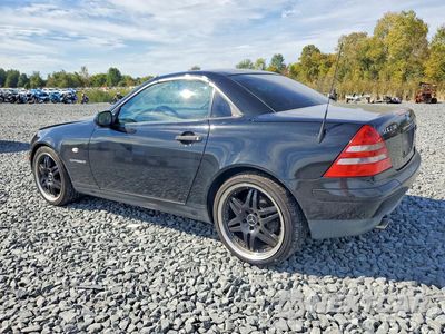 Drugie zdjęcie samochodu z przodu: 2000 MERCEDES-BENZ SLK 230 KOMPRESSOR VIN:WDBKK47F7YF164003 - miniatura