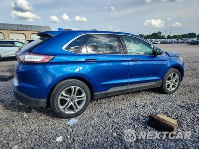 Trzecie zdjęcie samochodu z tyłu: 2018 FORD EDGE TITANIUM VIN:2FMPK3K98JBB20128 - miniatura