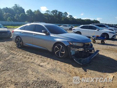 Czwarte zdjęcie samochodu z boku: 2022 HONDA ACCORD SPORT VIN:1HGCV1F35NA123379 - miniatura
