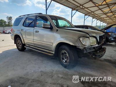 Czwarte zdjęcie samochodu z boku: 2003 TOYOTA SEQUOIA SR5 VIN:5TDBT44A73S145905 - miniatura