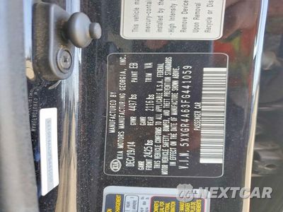 Zdjęcie 12 z 12 samochodu: 2015 KIA OPTIMA SX VIN:5XXGR4A63FG441059 - miniatura