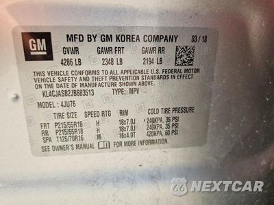 Zdjęcie 12 z 12 samochodu: 2018 BUICK ENCORE PREFERRED VIN:KL4CJASB2JB683513 - miniatura