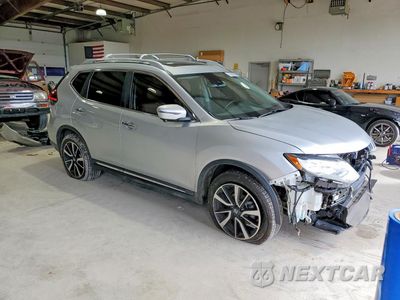 Czwarte zdjęcie samochodu z boku: 2018 NISSAN ROGUE SL VIN:JN8AT2MV9JW350162 - miniatura