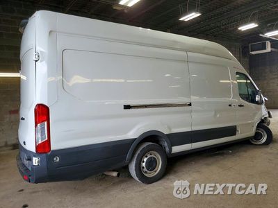 Trzecie zdjęcie samochodu z tyłu: 2020 FORD TRANSIT 350 DELIVERY VAN VIN:1FTBW3X81LKA45607 - miniatura